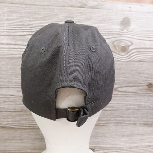 BASS PRO SHOPS CLUB GRAY ADJUSTABLE STRAPBACK BASEBALL HAT CAP - Picture 5 of 8